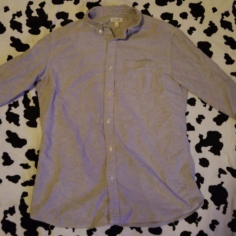 A really hip Sonoma  life +style button up